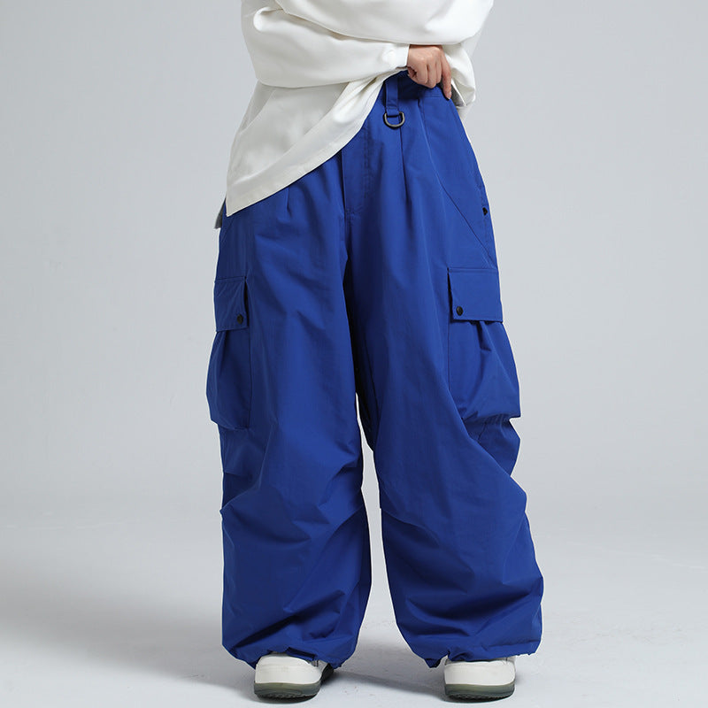 Winter Outdoor Loose Waist Ski Pants