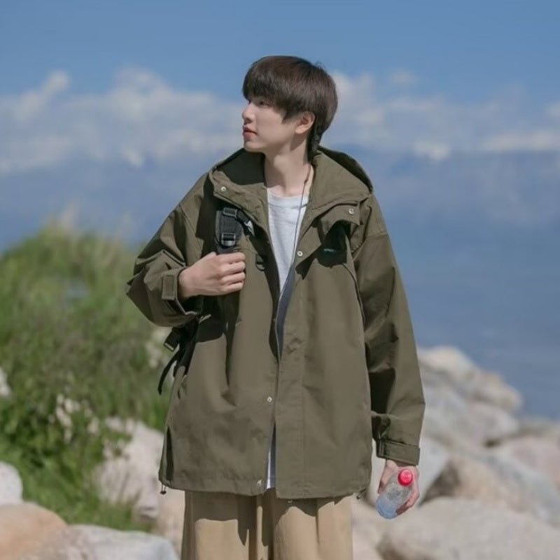 Men's Fashion Windproof Jacket Casual Coat