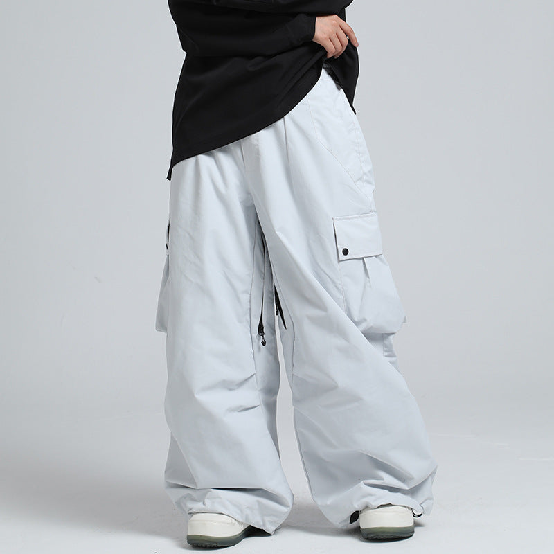 Winter Outdoor Loose Waist Ski Pants