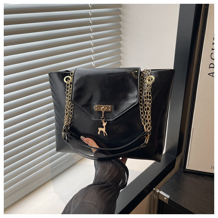 Large Capacity Chain Shoulder Bag For Women