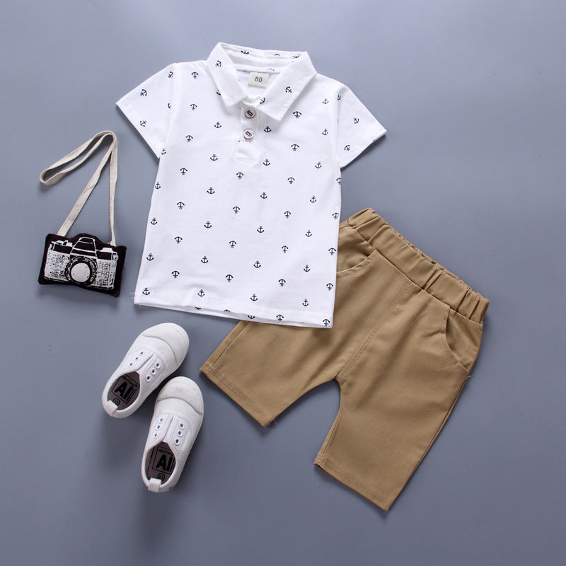 ملابس أطفال مطبوعة تحمل شعار Anchor