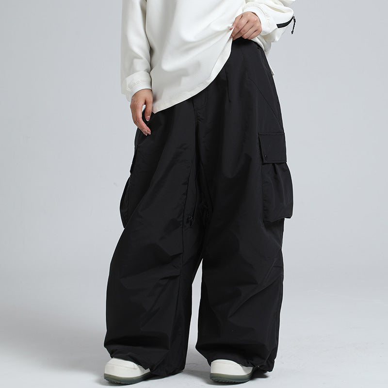 Winter Outdoor Loose Waist Ski Pants