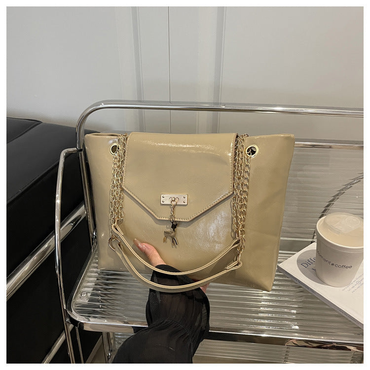 Large Capacity Chain Shoulder Bag For Women